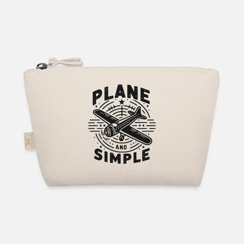 Flach und einfach Bio-Täschchen