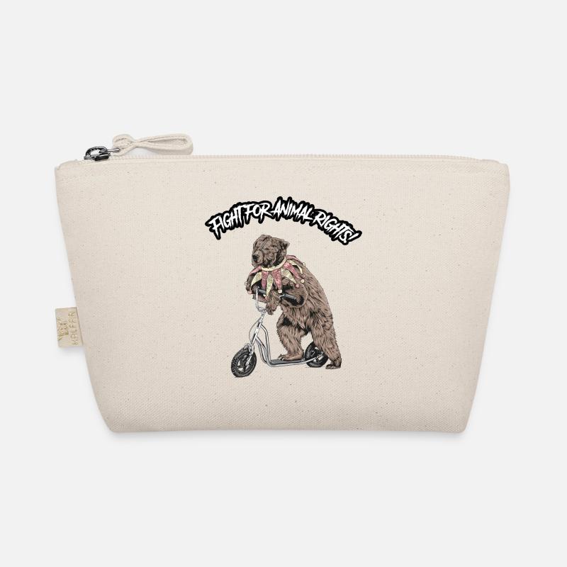 Animal Rights // Zirkusbär - Bio-Täschchen - Natur