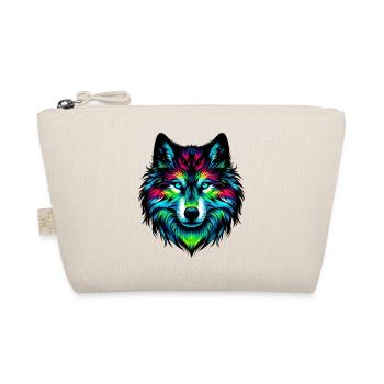 Wolf - Bio-Täschchen - Natur - Vorne