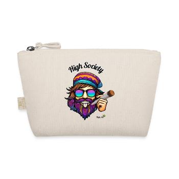 High Society - Kiffer Chillbert - High Art - Bio-Täschchen - Natur - Vorne