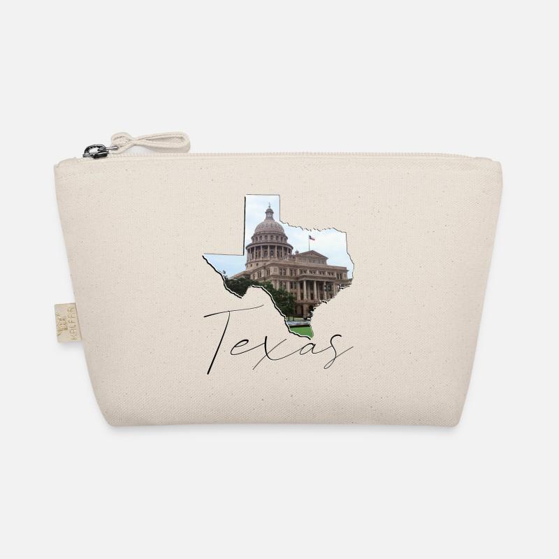 Capitole de l’État du Texas dans la carte de l’État du Texas TX Trousse biologique