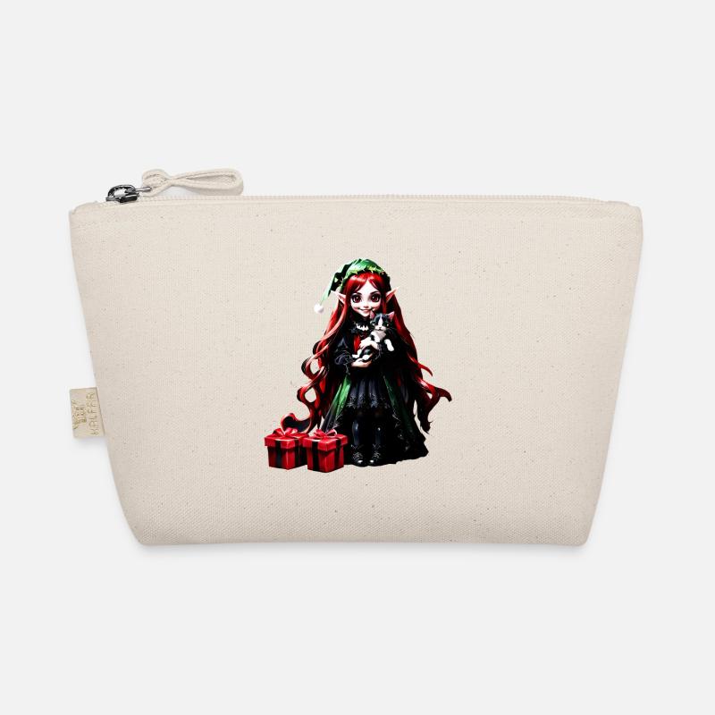 Lutin de Noël avec chaton. Trousse biologique