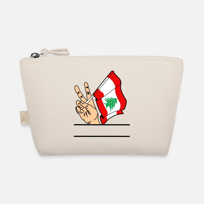 Drapeau Liban paix signe texte espace Trousse biologique