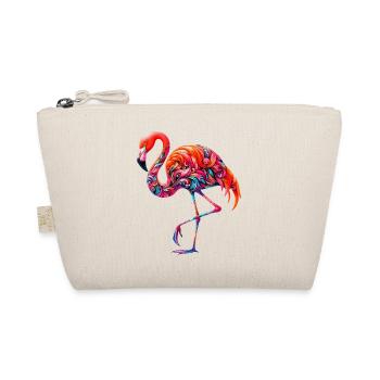 Flamingo - Bio-Täschchen - Natur - Vorne