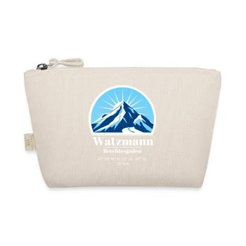 Watzmann Berchtesgaden Ski Winter Berg - Bio-Täschchen - Natur - Vorne