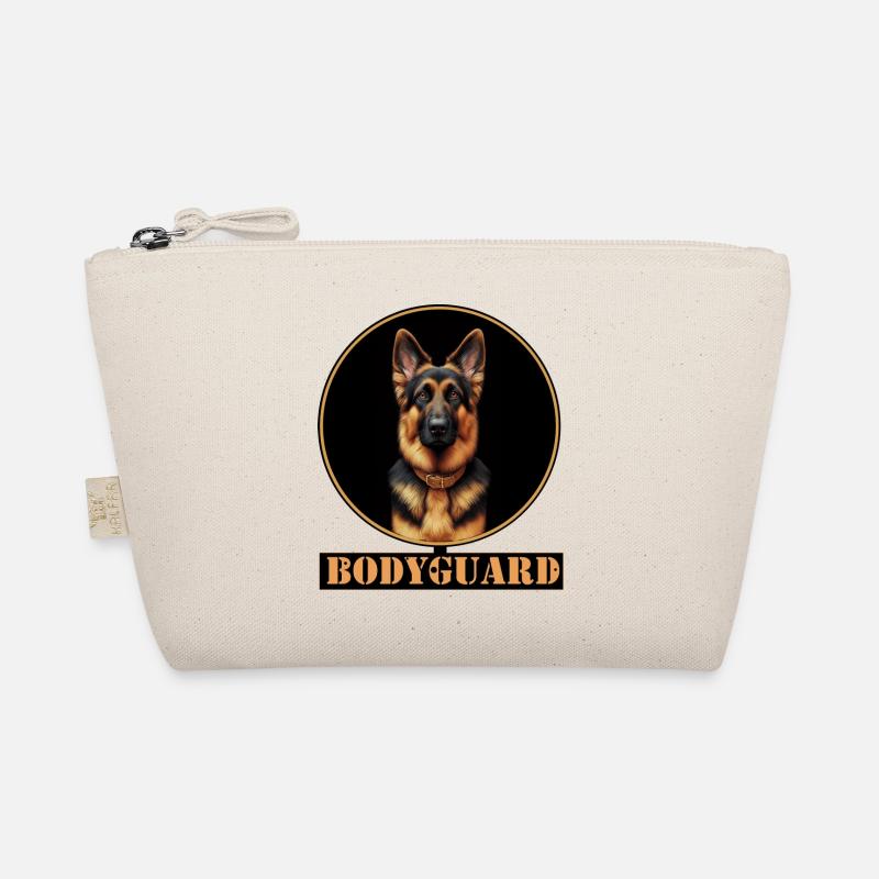 Bodyguard Schäferhund Portrait Bio-Täschchen