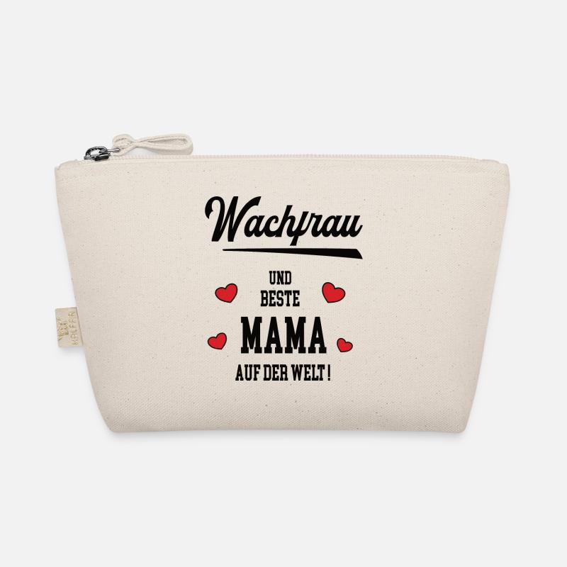 Mama Wachfrau Muttertag Geburtstag Beste Mutter Bio-Täschchen