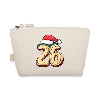 26 Number Christmas Cookie - Organic Pouch - nature - Front
