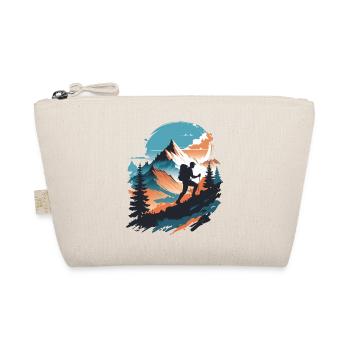 Mountains Hiking - Organic Pouch - nature - Front