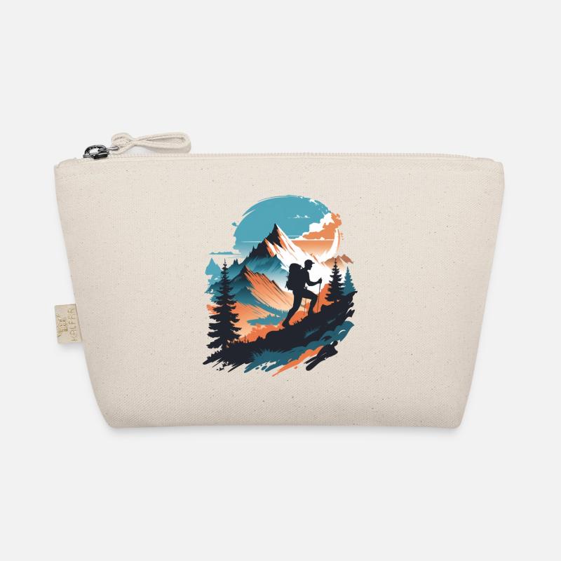 Mountains Hiking Organic Pouch