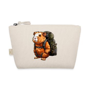 Guinea Pig Hiking / Mountaineering Guinea Pig - Organic Pouch - nature - Front
