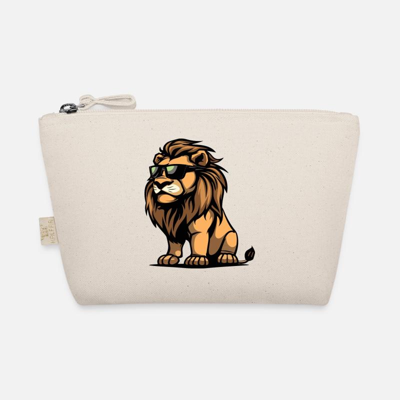 Lion Comic Cool - Organic Pouch - nature