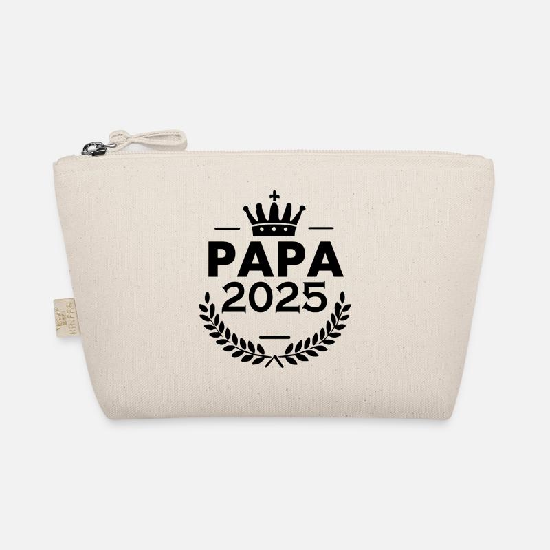 Papa 2025 - Bio-Täschchen - Natur