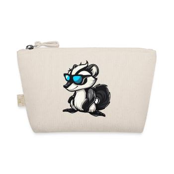 Skunk Comic Cool - Organic Pouch - nature - Front