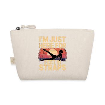 I'm Just Here For Feet In Straps 13 - Bio-Täschchen - Natur - Vorne