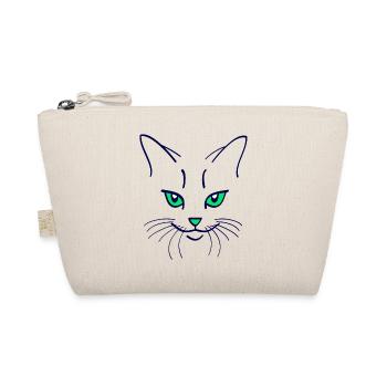 42 Cat Color - Organic Pouch - nature - Front