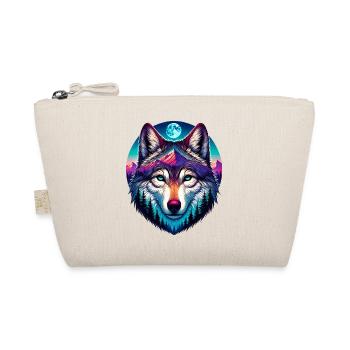Wolf - Organic Pouch - nature - Front