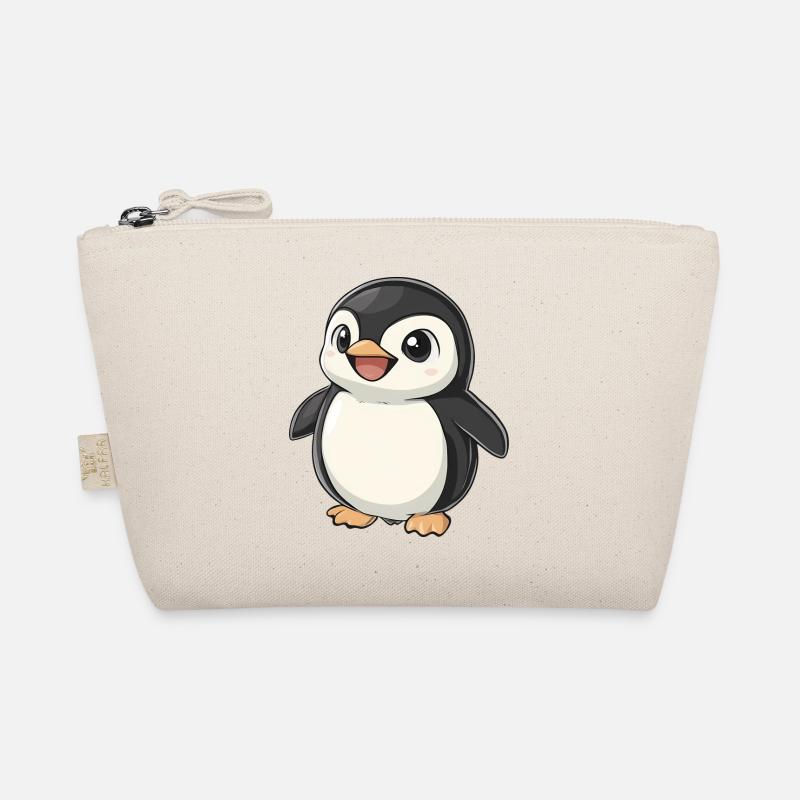 Mignon Adorable Pingouin - Conception de dessin animé charmant Trousse biologique
