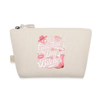 Galentine's Day Funny Party - Organic Pouch - nature - Front