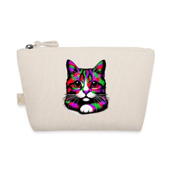 Katze - Bio-Täschchen - Natur - Vorne