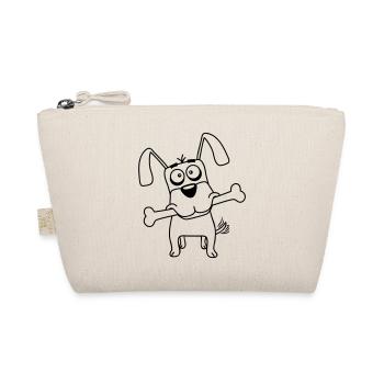 Drôle Chien Grand Os Bouche Bouche Faim Cool - Trousse biologique - nature - Devant