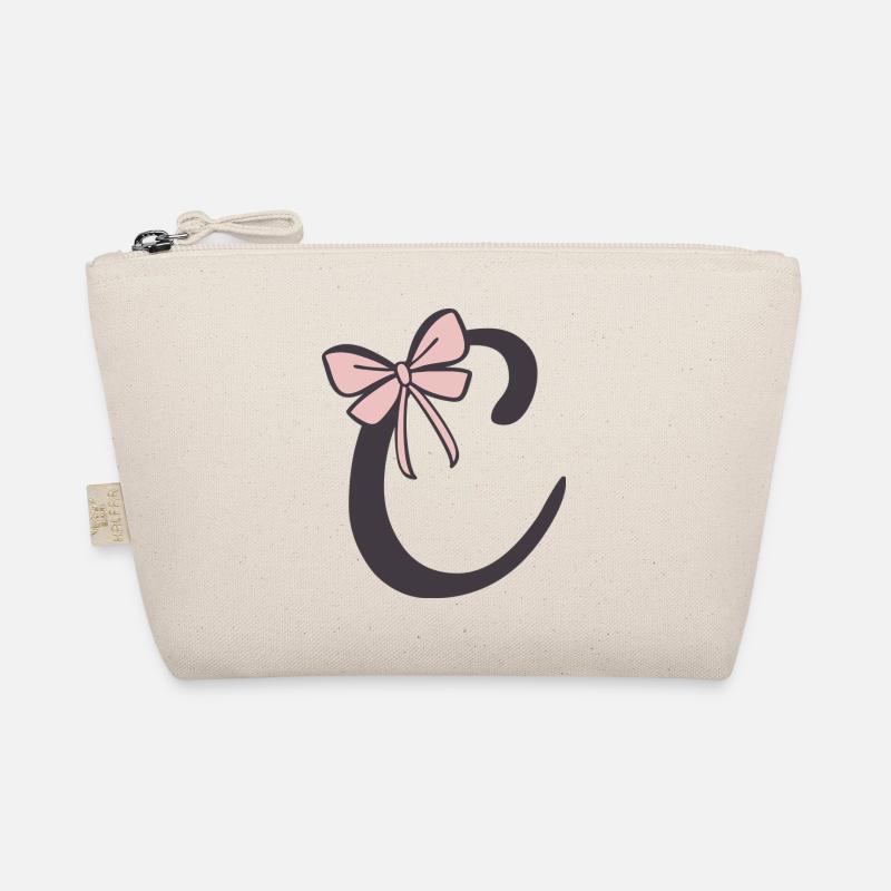 Ruban de la lettre C initiale Trousse biologique