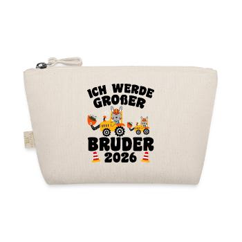 I'm going to be a big brother in 2026 - Organic Pouch - nature - Front