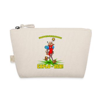 Explo-rer Funny Adventures Hiker and Excursion - Organic Pouch - nature - Front