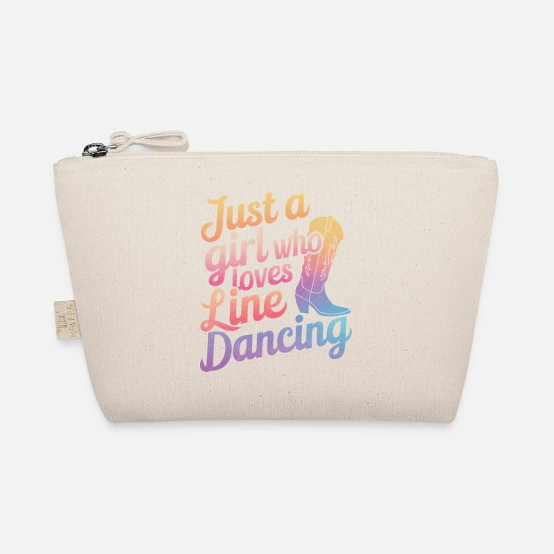 Line Dancing Tanzen Tänzer Bio-Täschchen