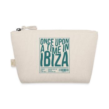 Once Upon a Time in Ibiza – Retro Travel Vibes - Bio-Täschchen - Natur - Vorne