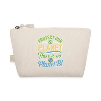 Tag der Erde - Es gibt keinen Planeten B! - Bio-Täschchen - Natur - Vorne