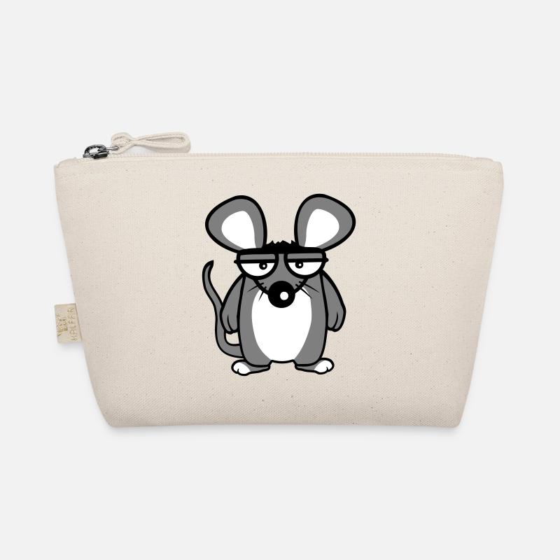 Mouse looks angry angry frustrated angry aggressive Organic Pouch