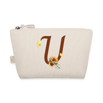 Lettre u tournesol papillon - Trousse biologique - nature - Devant