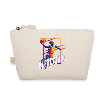 Basket-ball basketteur basketteur Fan Vintage Rétro - Trousse biologique - nature - Devant