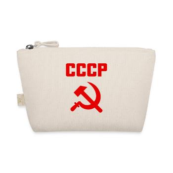 Soviet - Hammer und Sichel Sowjetunion - Kommunist - Bio-Täschchen - Natur - Vorne