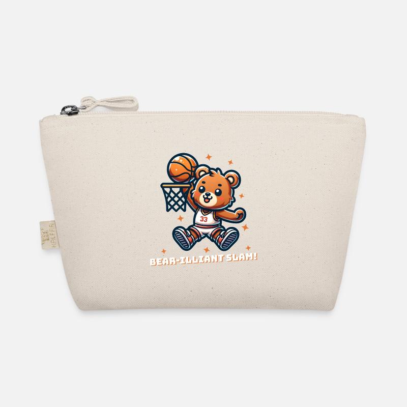 Ours de basket-ball - Trousse biologique - nature
