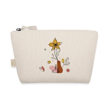 Flower vase - Organic Pouch - nature - Front