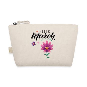 Bonjour Mois de Mars Mars - Trousse biologique - nature - Devant