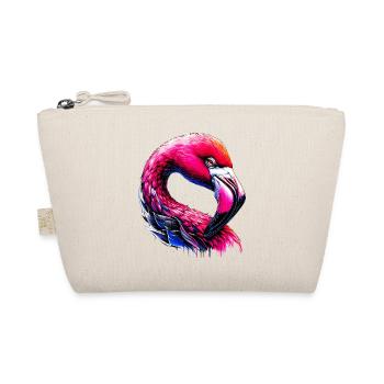 Flamingo - Bio-Täschchen - Natur - Vorne