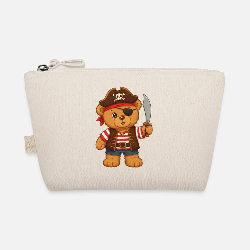 Ours en peluche Pirate Trousse biologique