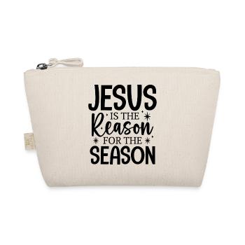 Jesus is the Reason for the Season - Organic Pouch - nature - Front