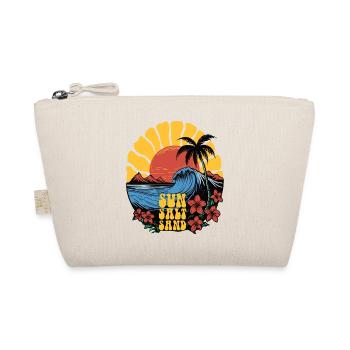 Sun, Salt, Sand! Beach Shirt! - Organic Pouch - nature - Front