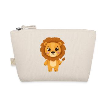 Dessin animé animalier Lion - Trousse biologique - nature - Devant