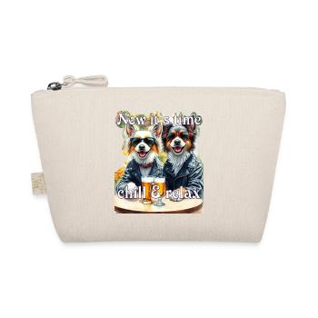 Chiens heureux Lunettes de soleil Bière Motard Loisirs - Trousse biologique - nature - Devant