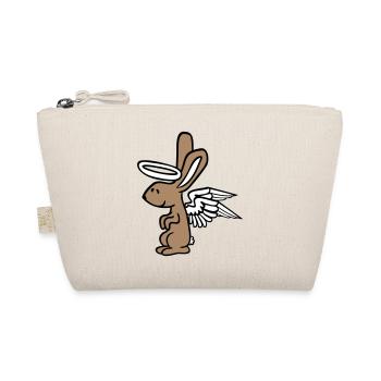 Ange Lapin Saint Ciel Ailes Bon Amour Volant - Trousse biologique - nature - Devant