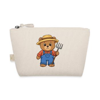Fermier d’ours en peluche - Trousse biologique - nature - Devant