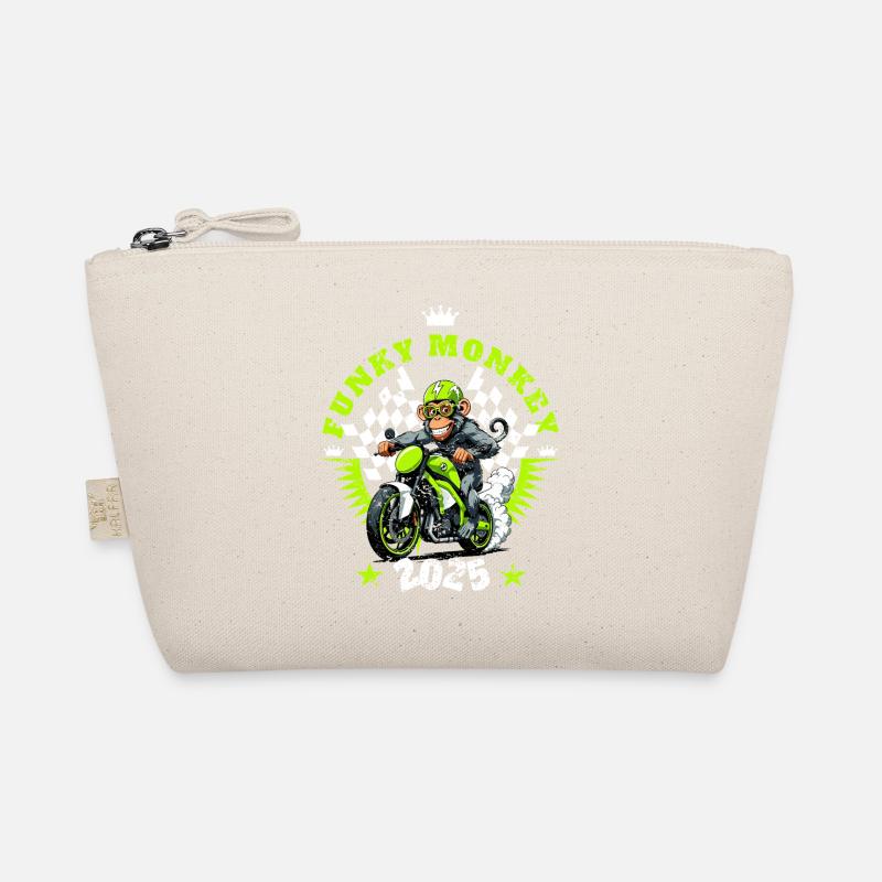 Funny Monkey Organic Pouch