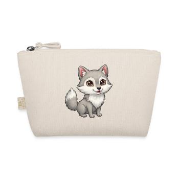 Dessin animé animalier loup - Trousse biologique - nature - Devant