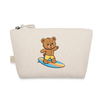 Ours en peluche Surfeur - Trousse biologique - nature - Devant