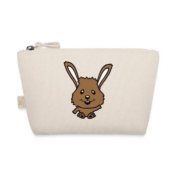 Bunny Rabbit Bunny Cartoon Small Animal Cute - Organic Pouch - nature - Front
